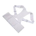 thumbnail image 3 of Corrector de postura de terapia magnética, soporte para espalda y columna vertebral, cinturón de corrección jorobado (blanco) M, 3 of 8