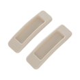 thumbnail image 1 of sweethay Paquete de 2 tiradores de armario, tiradores de cajón sin perforaciones autoadhesivos, muebles extraíbles, accesorios para puertas de Conjuntos de muebles de dormitorio Caqui, 1 of 6