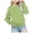 Green, variant on larppty Girls Crewneck Sweatshirt Long Sleeve Pullover Tops Drop Shoulder Sweatshirts (9-10 Years,Red)