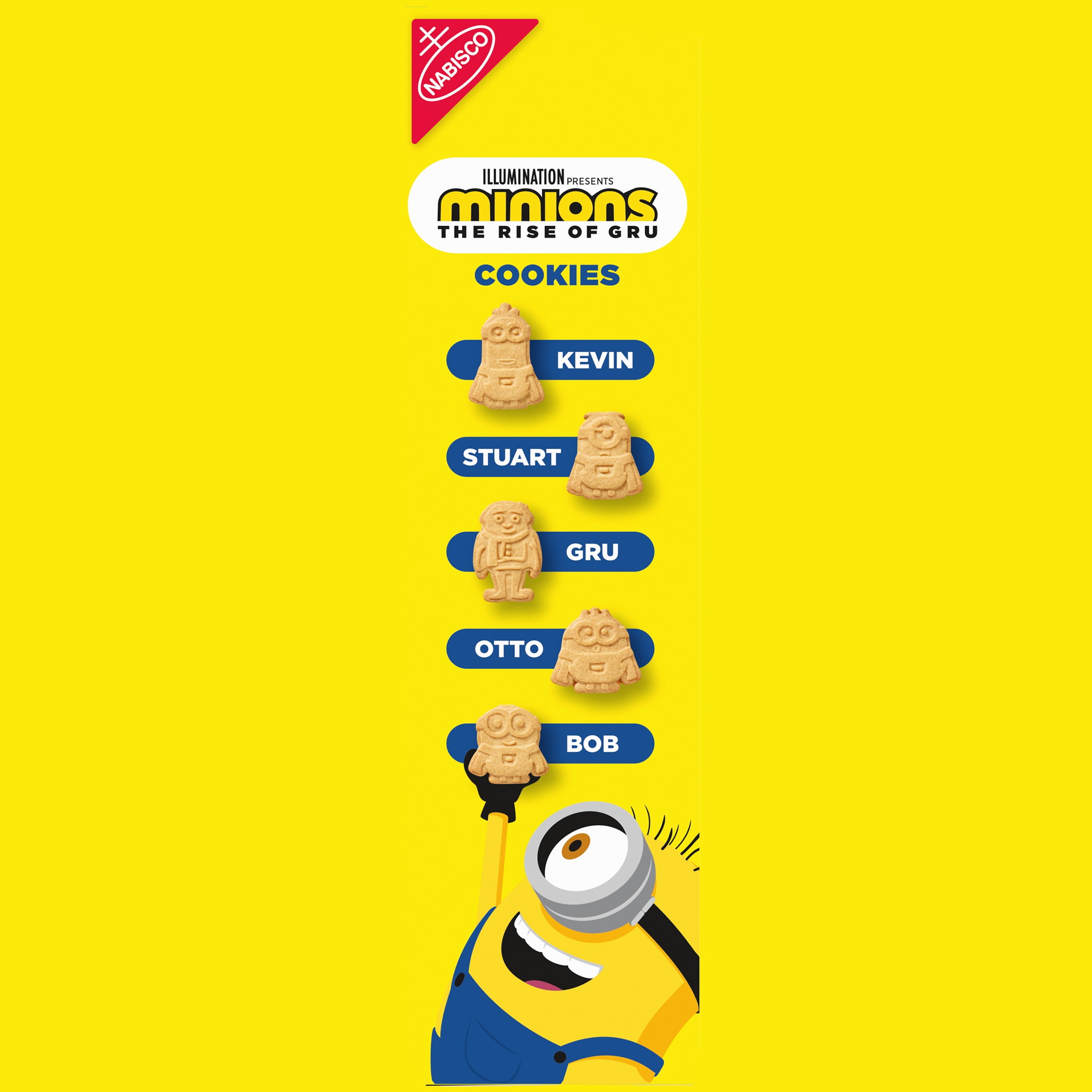 Nabisco Minions Cookies, 12 Snack Packs