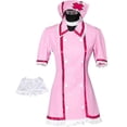 thumbnail image 1 of Anime Miku Love Ward Luka Cosplay Nurses Wear Girls Kawaii Sexy Costume Cos Cute Game Uniform Clothes Suit Performance Halloween High Quality, 1 of 4