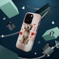 thumbnail image 3 of DistinctInk MagSafe Tough Case for Apple iPhone 14 Pro (6.1" Screen) - Valentine's Day Lagotti Romagnoli - Wireless Charging Compatible, 3 of 6