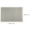 thumbnail image 2 of Uxcell 2Pcs Fabric Repair Patch 7.8"x11.8" Fine Linen Self Adhesive Patch for Sofa Clothing Cushion Pillow, Grey, 2 of 6