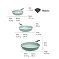 thumbnail image 2 of SET DE 3 SARTENES JADE PAN 20 24 Y 28 CMS Con Recubrimiento de Jade, 2 of 6