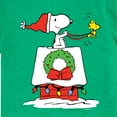 thumbnail image 3 of Peanuts - Snoopy & Woodstock House Sleigh - Toddler And Youth Short Sleeve Graphic T-Shirt, 3 of 6