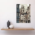 thumbnail image 2 of Shambles Street Cityscape with York Minster Towers Large Wall Art Poster Print Thick Paper 18X24 Inch, 2 of 5