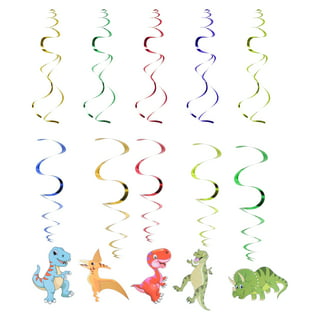 Watercolor Dinosaur Party Supplies - 50 PCS Dinosaur Birthday