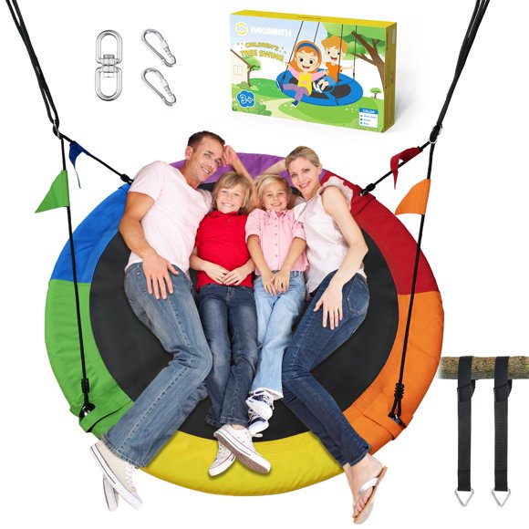 Tela Oxford Tree Swing PACEARTH de 60 pulgadas de diámetro 900D