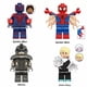 thumbnail image 4 of Set de 14 Figuras de Acción de Héroes en Batalla, Minifiguras Coleccionables de Bloques de Construcción para Niños, Regalo de Cumpleaños, Navidad y Halloween, 4 of 5