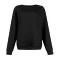 thumbnail image 5 of kytmyeq Women's Sweatshirts Trendy Crewneck Long Sleeve Shirts Color Block Pullover Tops Comfy, 5 of 6
