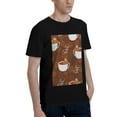 thumbnail image 2 of Bingfone Sloths Need More Coffee Men'S Loose Fit Short-Sleeve Pocket T-Shirt, 2 of 7