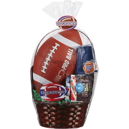 easter basket football touchdown walmart