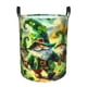 thumbnail image 1 of Balery st. patrick’s day gnomes Cesta de ropa redonda con asas, impermeable, independiente, para ropa, juguetes, dormitorio y familia-Medium, 1 of 6