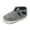 Gray, variant on Summer Baby Infant Boys Sandals Canvas Soft Sole Non-Slip Closed Toe First Walkers Shoes