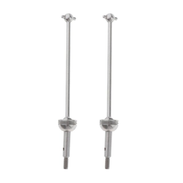 2 piezas de actualización de eje de transmisión central universal para modelo de coche de Radio Control Macarena Eje de transmisión universal central