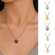 thumbnail image 1 of XWSHYW Collares Colgantes Collar Dulce Collar de Cadena de Clavícula de Color Acrílico, 1 of 6