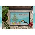 thumbnail image 3 of Carolines Treasures CK4494JMAT Toucan Merry Christmas Door Mat Indoor Rug or Outdoor Welcome Mat 24x36 Doormat  36"L x, 3 of 4