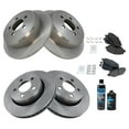 thumbnail image 2 of TRQ Brake Pad & Rotor Metallic Front Rear Kit w/Fluids for Dodge Nitro Jeep BKA15784, 2 of 6