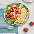 1pc Round Shape Plate Creative Serving Plate Kitchen Food Grill Food