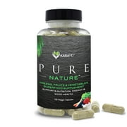KaraMD Pure Nature, Fruit and Vegetable Whole Food Supplement, 120 Capsules