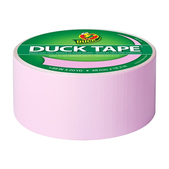Duck Tape Solid Color Duck Tape, 1.88" x 20 yds., Baby Pink