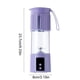 thumbnail image 3 of Licuadora Eléctrica Portátil (24 oz) | Molinillo Multiusos para Alimentos de Bebé, 12 Cuchillas de Alta Velocidad, Tamaño Compacto para Viajes, 3 of 6