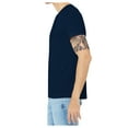 thumbnail image 3 of Yellow Rooster Unisex Made In The USA Jersey Short Sleeve T-Shirts Navy M, 3 of 6