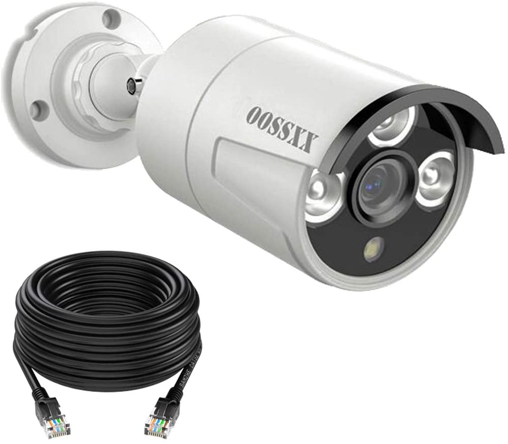 【Microphone Inside】 OOSSXX Outdoor/Indoor Video Surveillance Security