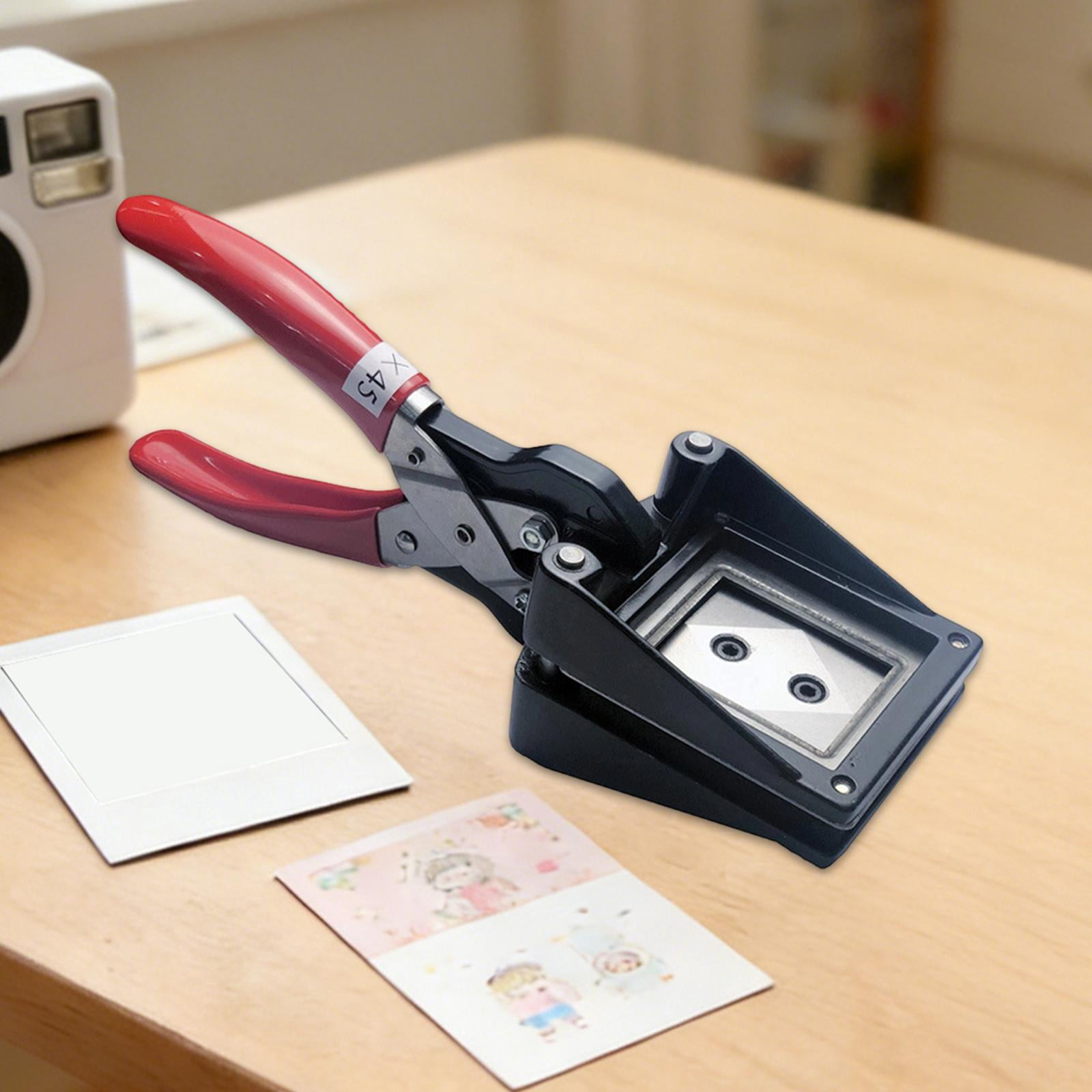 Sharprepublic Efficient Handheld Photo Cut Precise Business Card Paper Punch Portable Cut Tool