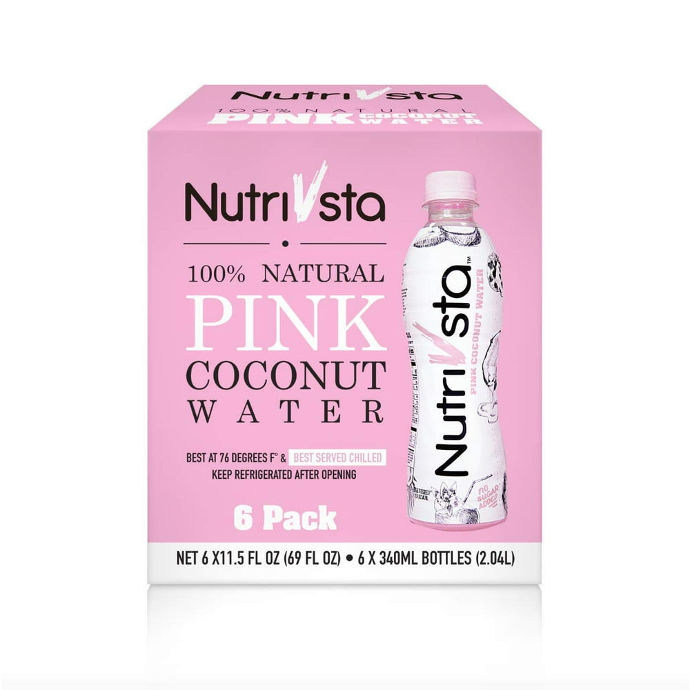 Pink Coconut Water_(340ml) 6 Pack, Exclusive and Premium Coconut Water