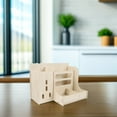 thumbnail image 3 of Minkissy 1Set Multi-function Rabbit Feeder Small Animal Hay Feeder Beige 11.00X7.86X7.07in, 3 of 6