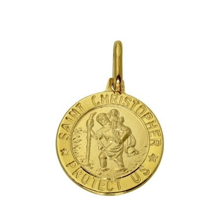 14K Real Yellow Gold Religious