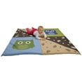thumbnail image 2 of Kaplan Early Learning Company Infant and Toddler Owl Crawley Mat, 2 of 3