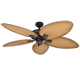 thumbnail image 1 of Honeywell Palm Island 52 Inch Tropical  Indoor Outdoor Ceiling Fan, LED Light, Espresso, 1 of 9
