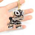 thumbnail image 4 of Keychain, Lion Bling Bling Chinese Style Keychains For Mother's Day Father's Day Friend Car key, 4 of 5