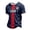 Wine, variant on 2026 USA Soccer Jersey Shirts for Men Crewneck Short Sleeve Fan International Soccer Shirt Retro Summer Tee Beach Top, White S