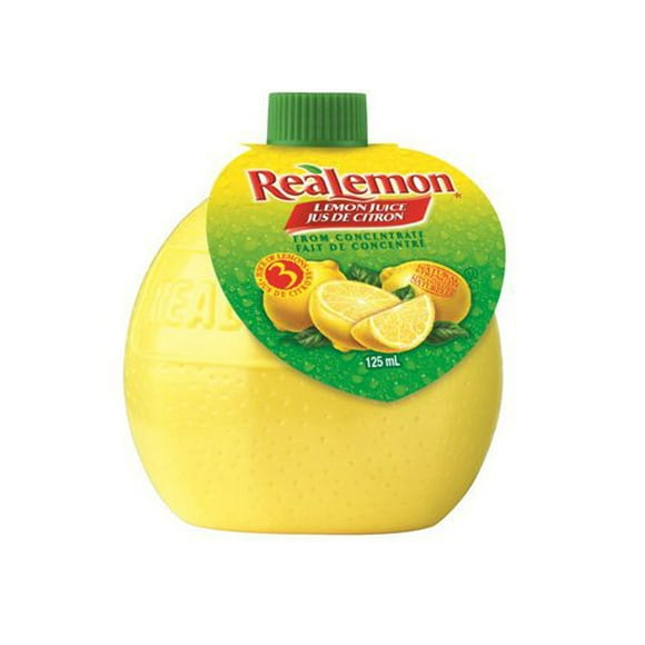 Jus de citron ReaLemon, contenant pressable 125 mL
