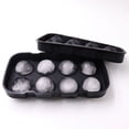 thumbnail image 4 of Joernso Ice Ball Mold 8 Cells Easy to Release Silicone Spill Resistant Ice Cube Tray for Bar, 4 of 8