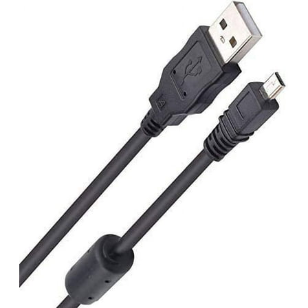 Alitutumao UC-E6 USB Date Cable Replacement Photo Transfer Cord Compatible with Nikon Coolpix Digital SLR DSLR D3300 D7200 D750 P520 P510 S6000 S6300 S3300 S9100 Coolpix L340 L32 A10 Camera