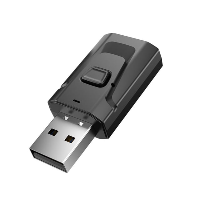 Maytalsory Audio Transmitter Receiver USB Bluetooth-compatible 5.0 Adapter with 3.5mm for Jack Plug And Play Computer Car Headphones No.1 1Set