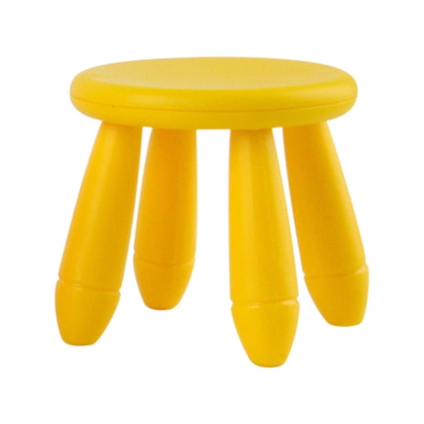 1/12 en miniatura Silla de plástic muñecas 1:12 Modelo Amarillo Sunnimix miniaturas de casa de muñecas