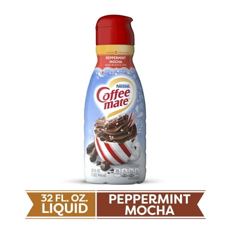  COFFEE MATE Peppermint Mocha Liquid Coffee Creamer 32 Fl 