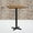 Natural, variant on BizChair 30'' Square Natural Laminate Table Top with 22'' x 22'' Bar Height Table Base