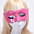 thumbnail image 4 of Máscaras de mascarada Cool Men Adult Kids Fighter Half Face Mask para fiesta de baile de máscaras Halloween, 4 of 5