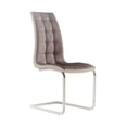 thumbnail image 1 of Canadian Texas Dining Chair Wenge & White (Set of 2), 1 of 2