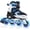Blue, variant on Inline Skates for Girls and Boys with Full Light up Wheels, Beginner Roller Skates for Kids Youth Green