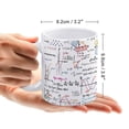 thumbnail image 3 of Math Teacher Mugs School Students Cups Mathematics Parabolic Formulas Drinkware Geek Nerd Tea Coffee Mugen Coffeeware Teaware (green), 3 of 7