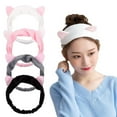 thumbnail image 1 of Meidiya White Cat Headband Spa Headband for Washing Face Makeup Shower Bath Korean Skincare Cosmetic Headwraps Headband, 1 of 8