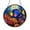 Acrylic 3.5 Inch, variant on Fresh Marine Sea Slug Suncatcher Round Hanging Ornament Gift Glass