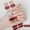 JM045, variant on New Year Semi-curing Gel Nail Sticker Waterproof And Durable